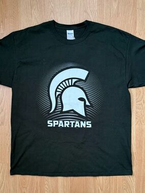 Michigan State Spartans T-Shirt Men’s XL Green MSU NCAA Gildan Graphic Tee